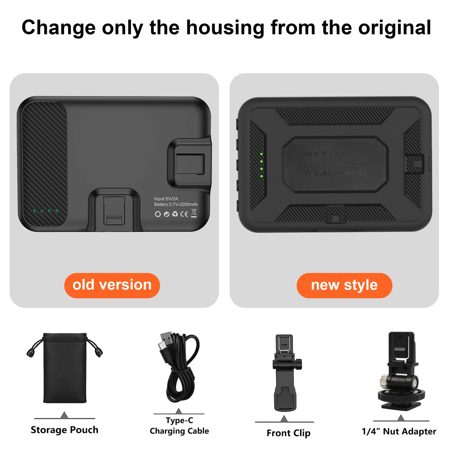 Portable LED Selfie and Video Light