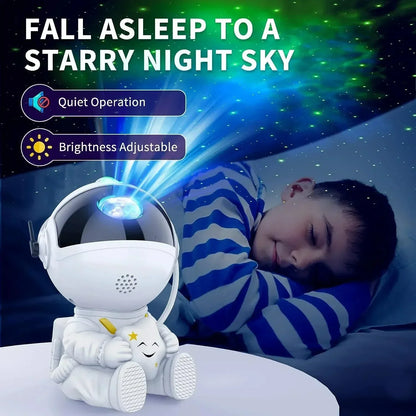Luminária Projetor Noturna LED  Efeito Céu Estrelado
