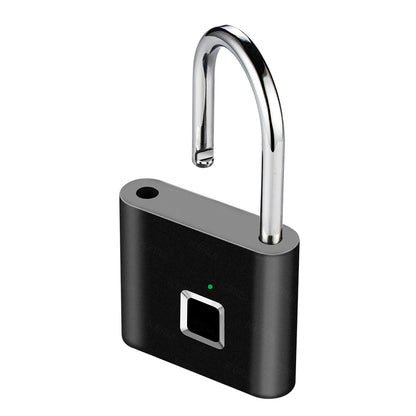 Cadeado Inteligente Biométrico – Desbloqueio por Impressão Digital, USB Recarregável, à Prova d’Água, Portátil e Antirroubo