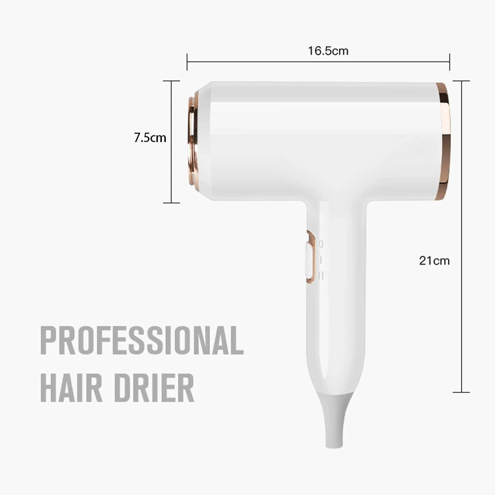 Secador de Cabelo Profissional  2400W Ions Negativos