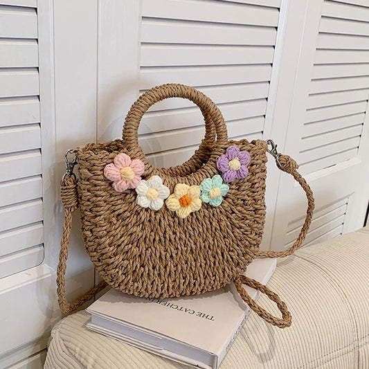 Bolsa Redonda de Palha