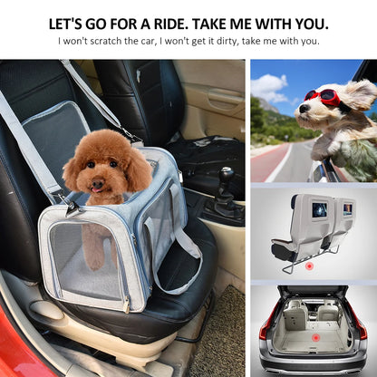 Mochila de Transporte para Cães e Gatos