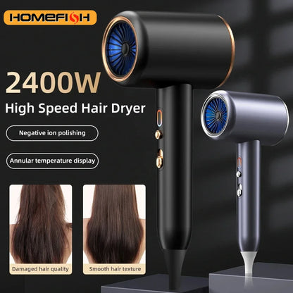 Secador de Cabelo Profissional  2400W Ions Negativos
