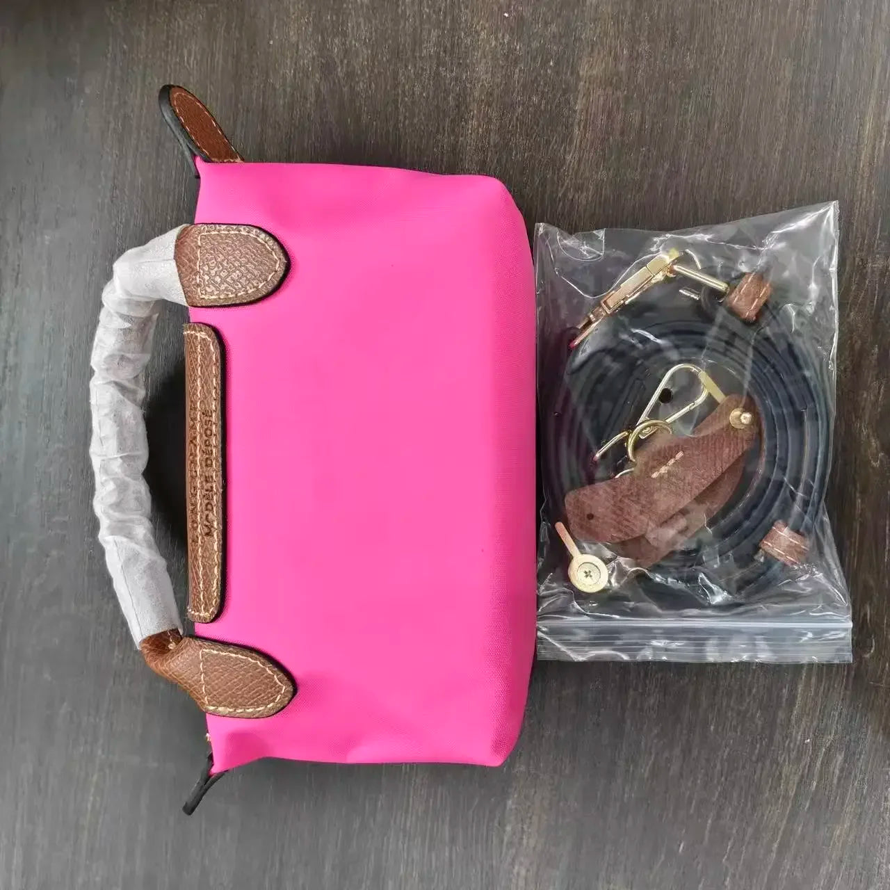 Sac À Boulettes Sans Emboutissage Avec Bandoulière Sac À Bandoulière Unique Y2K Nylon Téléphone Portable Bandoulière Accessoires
