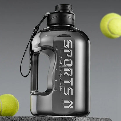 Garrafa de Água Esportiva 1,7L / 2,7L – Grande Capacidade
