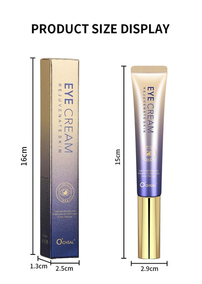 O'CHEAL Creme para Olhos com Esfera Roller – Anti-Idade & Anti-Olheiras
