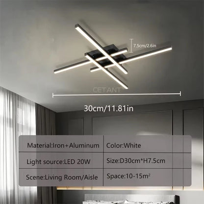 Luminária de Teto LED Linha Moderna