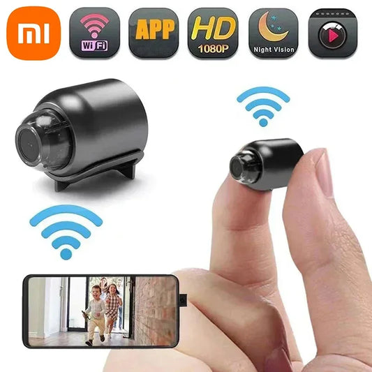 Câmera  1080P HD Wi-Fi Movimento Visão Noturna Sem Fio