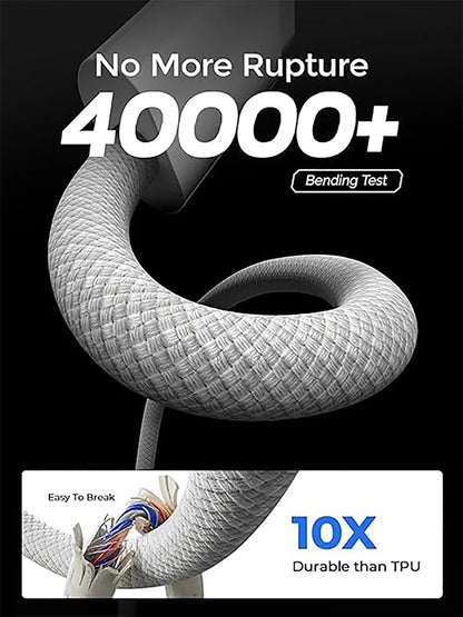 Cabo USB-C  Type C - Carregamento Rápido
