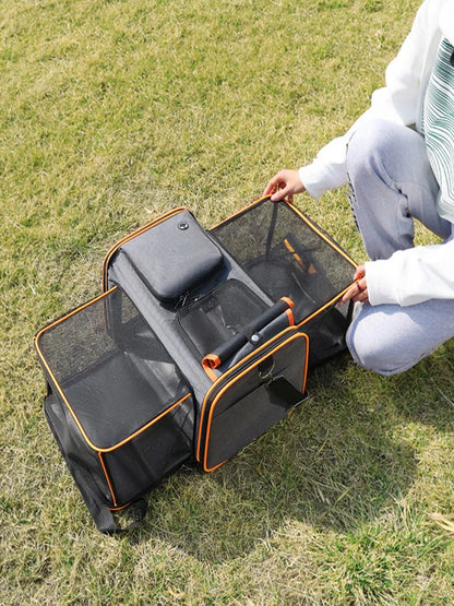 Bolsa de Transporte Pet  Dobrável  e Expansível