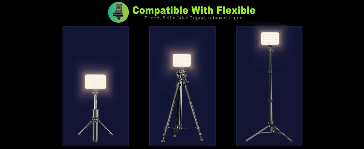 Portable LED Selfie and Video Light