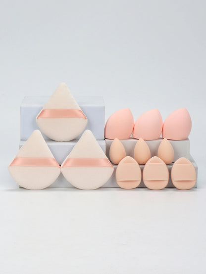 Conjunto de Esponjas Maquiagem 12 Peças