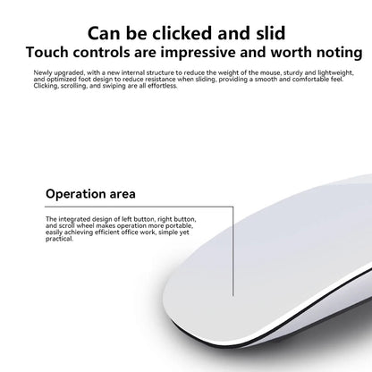 Mouse Sem Fio Multi-Touch Bluetooth 5.0