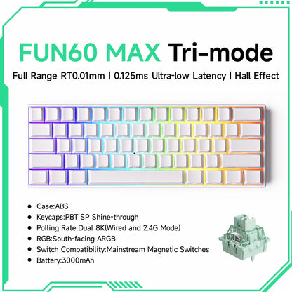 Teclado Mecânico  com Switch Magnético