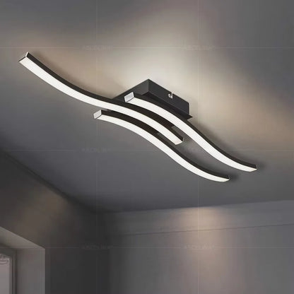 Luminária Lustre de Teto LED Moderna