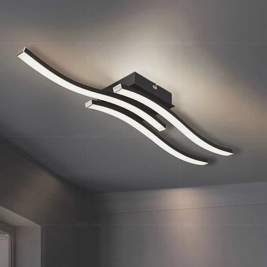 Luminária Lustre de Teto LED Moderna