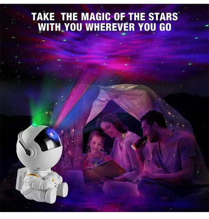 Luminária Projetor Noturna LED  Efeito Céu Estrelado