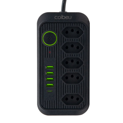 Régua Extensão de Tomadas e Porta USB