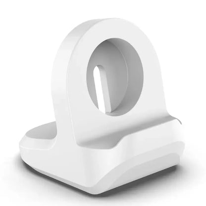 Suporte de Carga em Silicone para Apple Watch – Base Dock Compatível com Séries 1/2/3/4 (38mm, 40mm, 42mm, 44mm