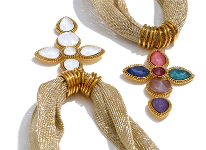 Colar Lace Cruz