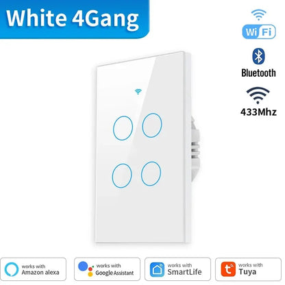 Interruptor de Luz Inteligente com sensor de toque Smart Home