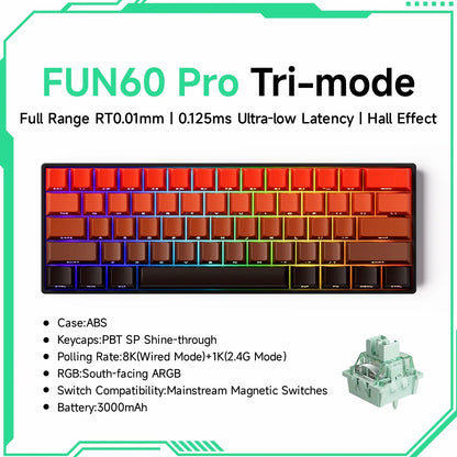 Teclado Mecânico  com Switch Magnético
