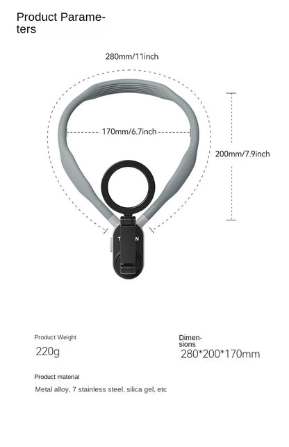 Suporte de Celular Magnético de Pescoço