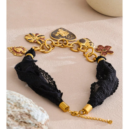 Colar Lace Preto