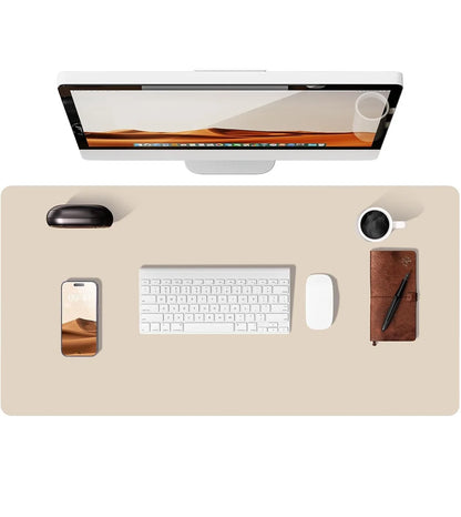 Grande Mouse Pad  Protetor de Mesa Couro PU