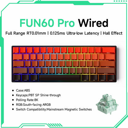 Teclado Mecânico  com Switch Magnético