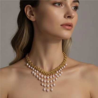 Conjunto com Mini Pérolas