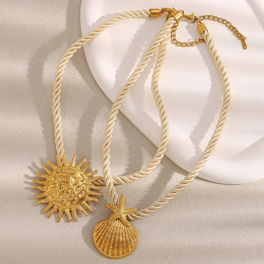 Colar com Pingente Verão