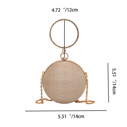 Clutch Circular de Metal