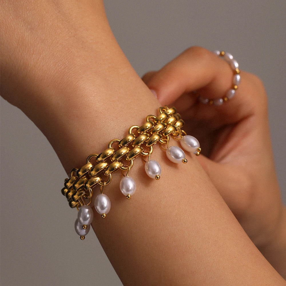 Conjunto com Mini Pérolas