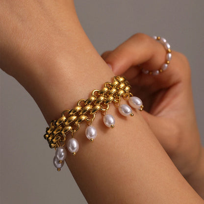 Conjunto com Mini Pérolas