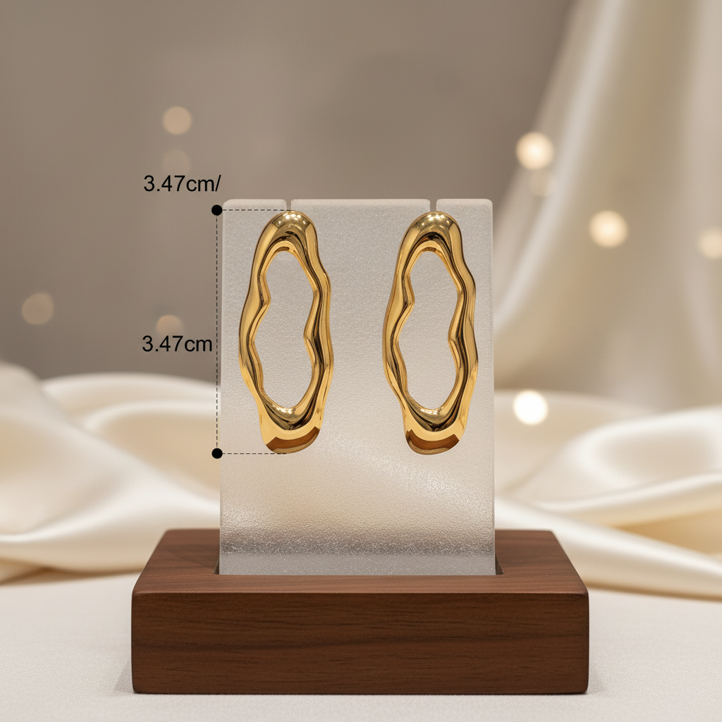 Brincos Ovais