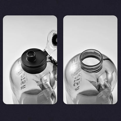 Garrafa de Água Esportiva 1,7L / 2,7L – Grande Capacidade