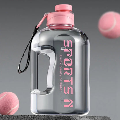 Garrafa de Água Esportiva 1,7L / 2,7L – Grande Capacidade