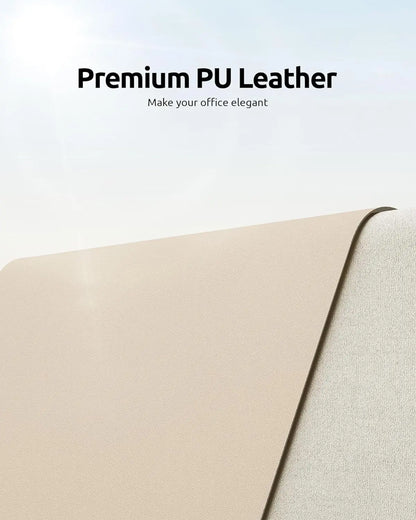 Grande Mouse Pad  Protetor de Mesa Couro PU