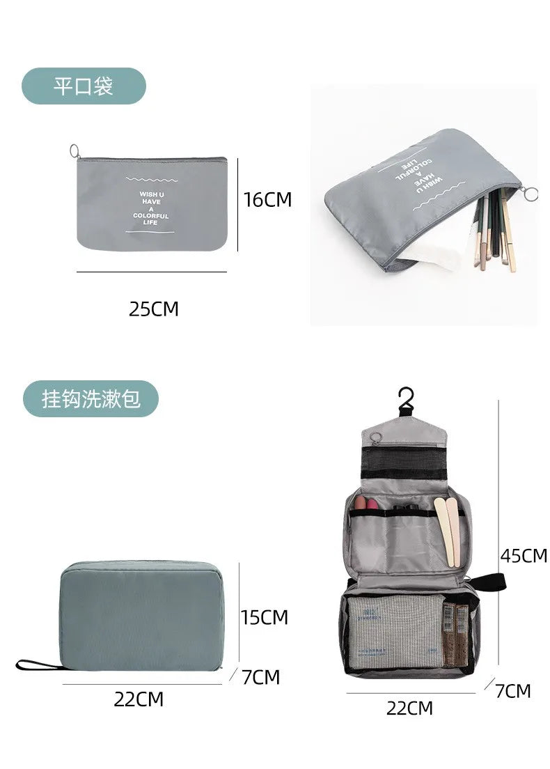 Conjunto de Organizadores de Viagem – 7/8/9/10 Peças, Arrumação para Mala, Bolsas