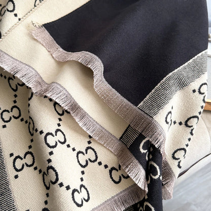 Cachecol Feminino Luxo Inverno – Pashmina  Manta com Toque de Cashmere