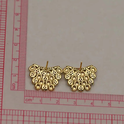 Brincos Cacho Zirconia