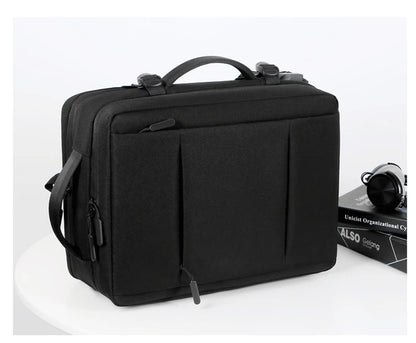 Mochila de Viagem e Trabalho – Impermeável, Expansível, com Porta USB e Compartimento para Notebook 15.6"moch