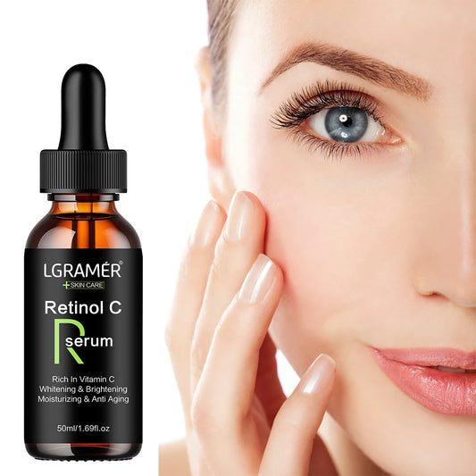Sérum Facial com Retinol – Anti-Idade, Clareador e Firmador