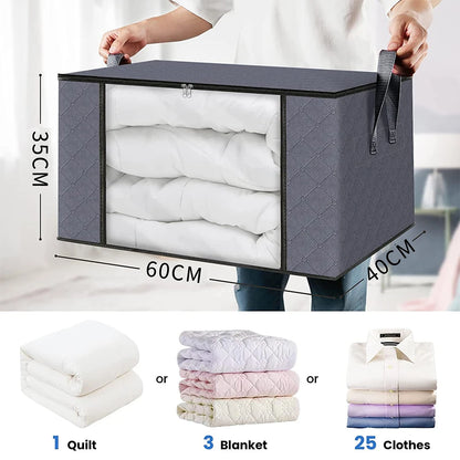 Organizador de Roupas Zíper Dobrável