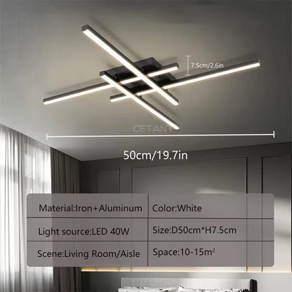 Luminária de Teto LED Linha Moderna