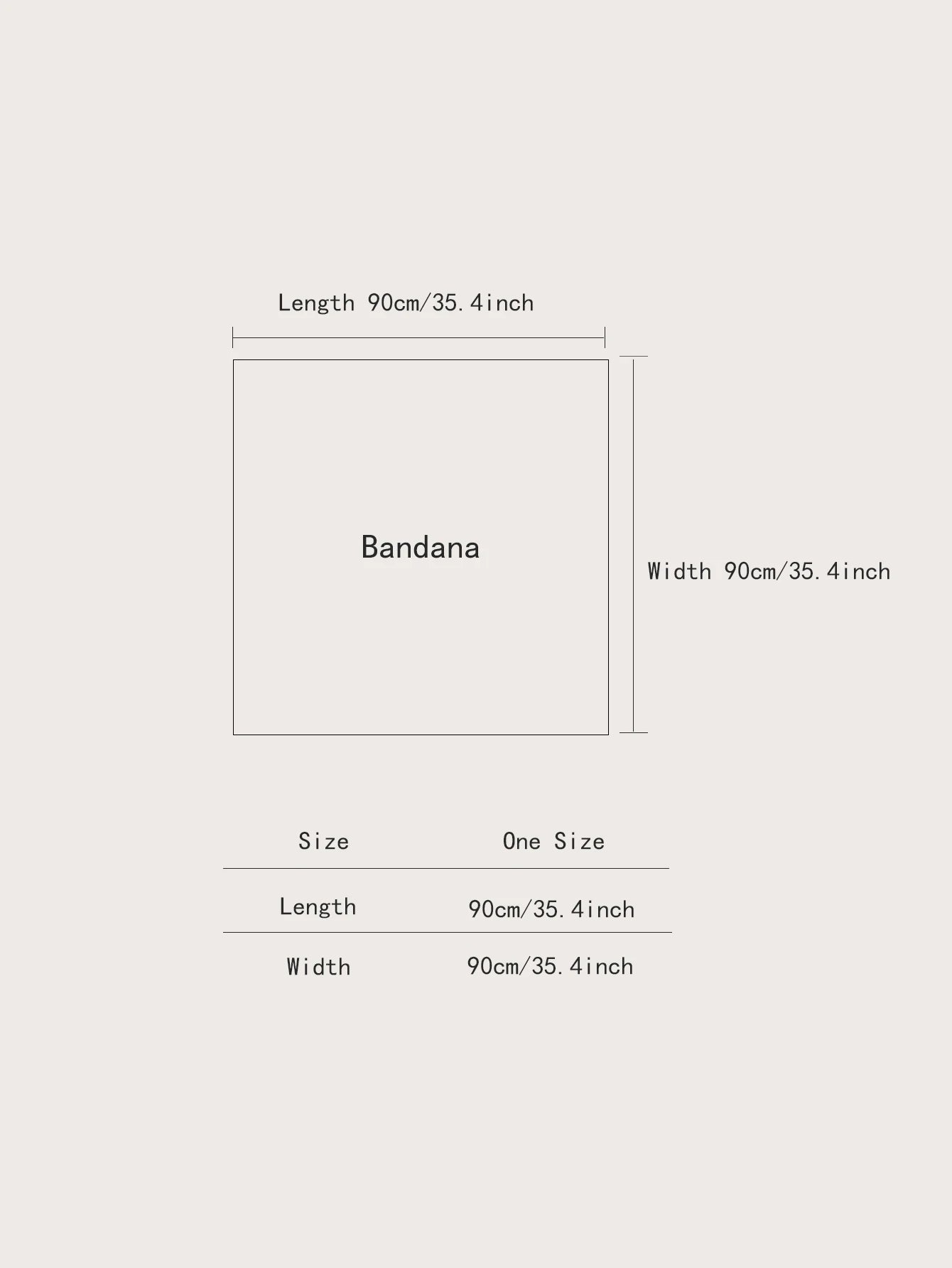 Lenço Feminino Luxo Estampa Elegante – 90x90cm em Cetim