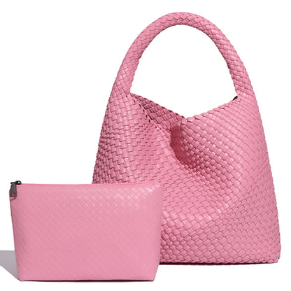 Bolsa Tote Trançada Grande