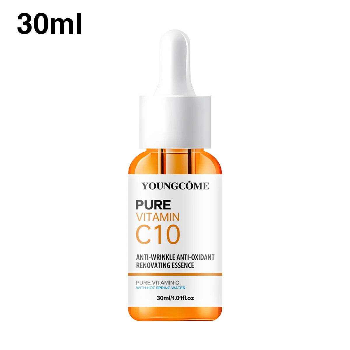Sérum Facial Vitamina C + Ácido Hialurônico – Clareador e Hidratante