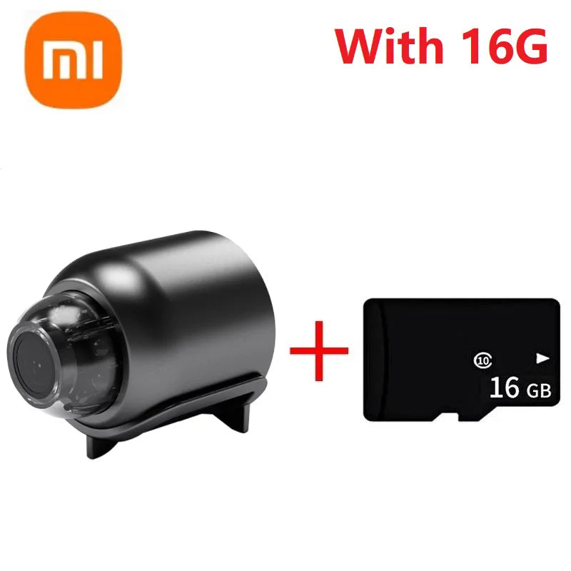 Câmera  1080P HD Wi-Fi Movimento Visão Noturna Sem Fio